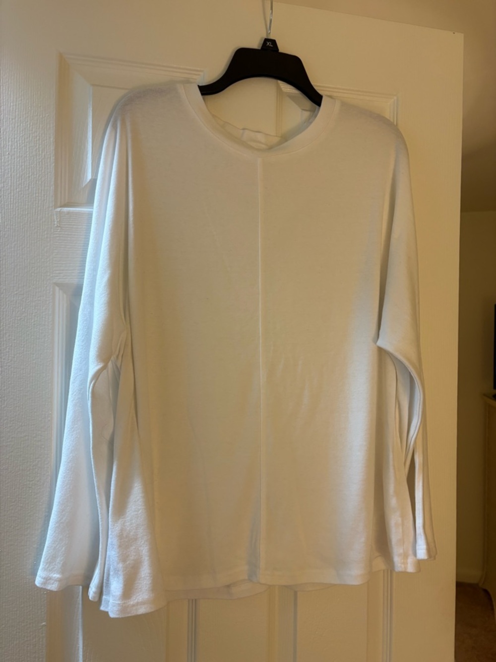 Simple White Long Sleeve Tee